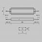 Блок питания Maytoni Magnetic track system 48V 200W IP67 4,16A PSL008-200W-48V-IP67