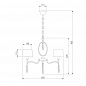 Подвесная люстра Eurosvet Madera 10127/5 хром/прозрачный хрусталь Strotskis Smart