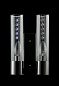 Бра Crystal Lux OTONO AP2 BLACK CHROMIUM/TRANSPARENTE