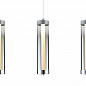 Подвесной светодиодный светильник Indigo Rilucente 11061/3P Chrome V000148L