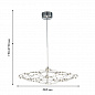 Подвесной светодиодный светильник Favourite Thinner 4305-6P
