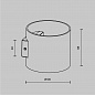 Бра Maytoni Rond C066WL-01MG