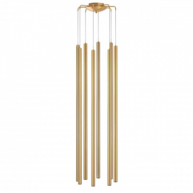 L8T747443 Люстра TUBO LED 40W 2560LM 25G ЗОЛОТО 4000K