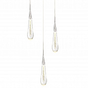Подвесной светодиодный светильник Kink Light Гутта 07861-3AS,02