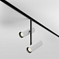 Трековый светодиодный светильник Maytoni Technical Magnetic Exility Elti Duo TR005-2-2X12W3K-BW