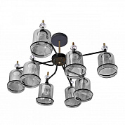 Потолочная люстра IMEX MD.4890-8-S COFFEE+FGD