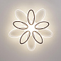 Потолочный светильник Eurosvet 90137/10 белый/чёрный