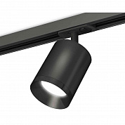 Комплект трекового светильника Ambrella light Track System XT7422001 SBK/PBK черный песок/черный полированный (A2537, C7422, N7031)