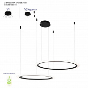 Подвесной светодиодный светильник Crystal Lux Manzana SP53W Led  Black