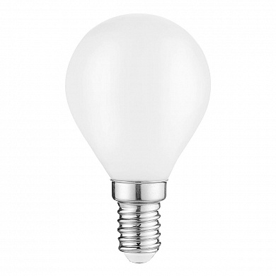 Лампа светодиодная филаментная диммируемая Gauss E14 9W 4100К матовая 105201209-D