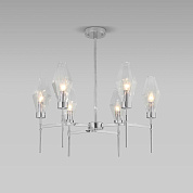 Подвесная люстра Eurosvet Prism 60143/6 хром