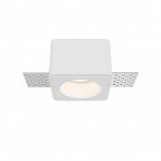 Встраиваемый светильник Maytoni Technical Gyps Modern DL123-GU10-01-W