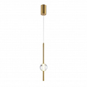 Подвесной светодиодный светильник Indigo Ciondolo 11066/1P Brass V000170L