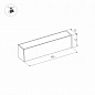 Трековый светодиодный светильник для магнитного шинопровода Arlight Mag-Flat-45-L405-12W Day4000 026949
