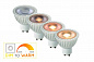 Лампа светодиодная диммируемая Lucide GU10 5W 2200-3000K белая 49009/05/31