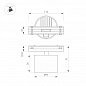 Трековый светодиодный светильник Arlight Mag-Vibe-Rondo-R90-10W Warm3000 044474