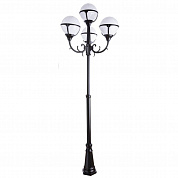 Садово-парковый светильник Arte Lamp Monaco A1497PA-4BK
