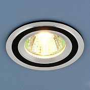 Встраиваемый светильник Elektrostandard 5305 MR16 CH/BK хром/черный a030361