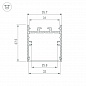Профиль Arlight SL-LINE-3638-LW-3000 ANOD 043973