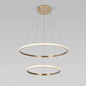 Подвесной светодиодный светильник Eurosvet Collars 90264/2 латунь