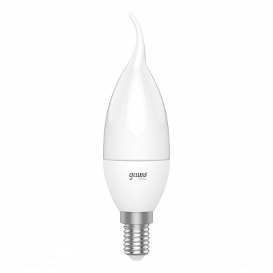 Лампа светодиодная Gauss E14 5,5W 3000К матовая 1034116