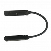 Коннектор питания гибкий iLedex Technical Vision CORNER POWER CONNECT 4822-L380-BK