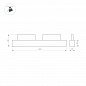 Трековый светодиодный светильник Arlight Mag-Orient-Dots-L465-16W Day4000-Mix 047138