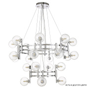 Подвесная люстра Crystal Lux Luxury SP16+8 Chrome