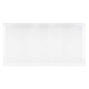 Встраиваемая светодиодная панель Uniel ULP-60120 54W/5000K IP54 Clip-In Cuatro Prism UL-00012006