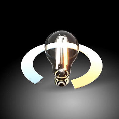 Лампа светодиодная филаментная диммируемая Elektrostandard E27 10W 3300/4200/6500K прозрачная BLE2754 a055920