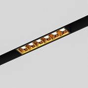 Трековый светодиодный светильник Elektrostandard Slim Magnetic Artas 85101/01 черный/золото a064528