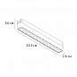 Трековый светодиодный светильник Arte Lamp Rapid A1154PL-1BK
