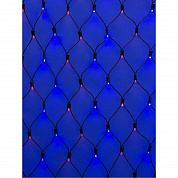 Уличная светодиодная гирлянда Uniel сетка 220V красно-синий ULD-N2015-288/SBK Red-Blue IP67 UL-00005486