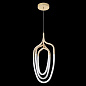 Подвесной светильник Crystal Lux PERA SP50W LED GOLD