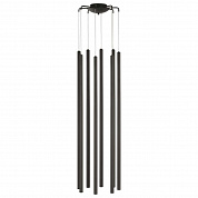 L8T747447 Люстра TUBO LED 40W 2560LM 25G ЧЕРНЫЙ 4000K
