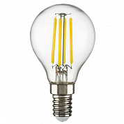 Лампа светодиодная филаментная Lightstar LED Filament E14 6W 4000K груша прозрачная 933804