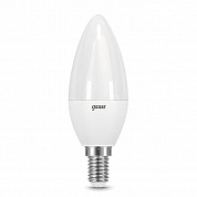 Лампа светодиодная диммируемая Gauss E14 7W 6500K матовая 103101307-S