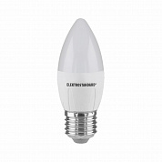 Лампа светодиодная Elektrostandard E27 6W 6500K матовая a048678