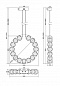 Подвесной светодиодный светильник Maytoni Amulet MOD555PL-L23CH5K