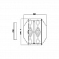 Бра Vele Luce Buzzati VL2181W02