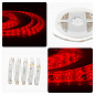 Светодиодная влагозащищенная лента Apeyron 4,8W/m 60LED/m 3528SMD красный 5M 00-04