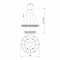 Подвесной светодиодный светильник Eurosvet Imperio 90241/2 черный/ золото Smart
