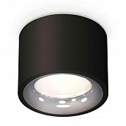 Комплект накладного светильника Ambrella light Techno Spot XS7511022 SBK/PSL черный песок/серебро полированное (C7511, N7012)