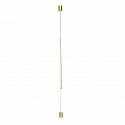 Подвесной светодиодный светильник Indigo Linea 14024/A/1P Brass V000122L