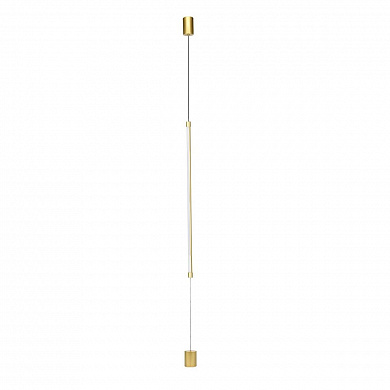 Подвесной светодиодный светильник Indigo Linea 14024/A/1P Brass V000122L