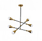 Подвесная люстра Lumina Deco Valpina LDP 6029-6 BK+MD