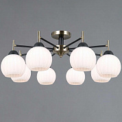 Светильник потолочный Illumico IL0579-8CSQ-25 BK AB TRENTO