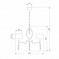 Подвесная люстра Eurosvet Madera 10127/5 хром/прозрачный хрусталь Strotskis Smart