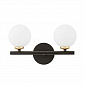 Бра Lumina Deco Marsiada LDW 6033-2 BK+F.GD