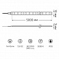 Светодиодная лента Gauss 14,4W/m 60LED/m 5050SMD теплый белый 5M 312000114